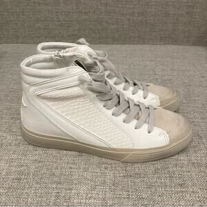 NEW Shu Shop Rooney Women’s Sneakers in Off White Snake New in Box Size 7.5